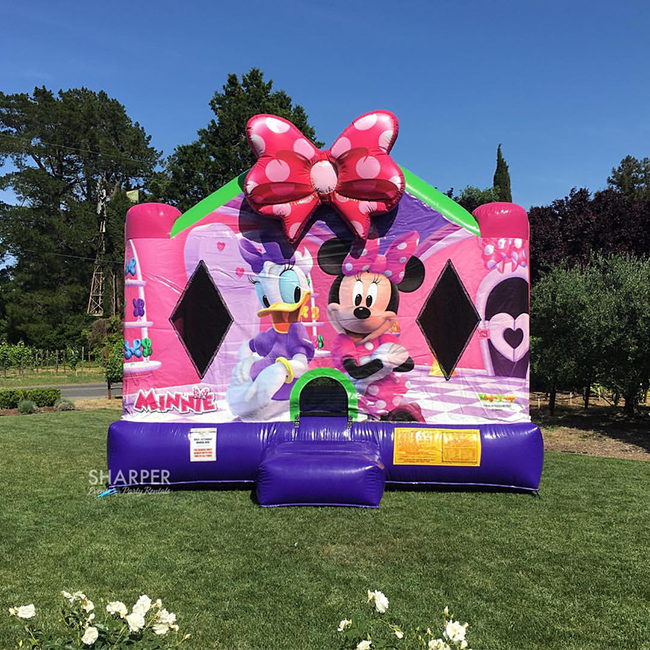 Minnie Mouse Bounce House Combo Sharper Events and Tents